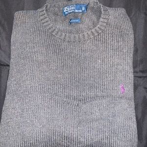 Ralph Lauren men’s  gray sweater